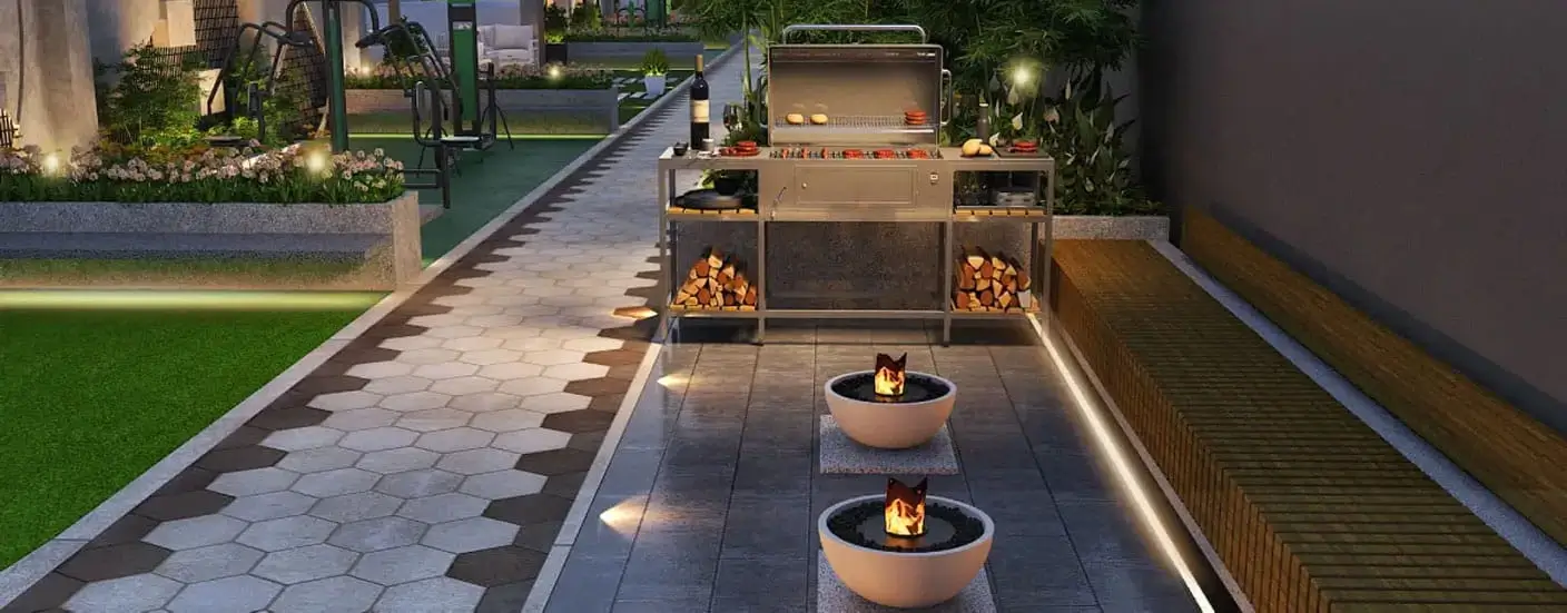 Crestline Shreshth Kiwale BBQ Deck Image