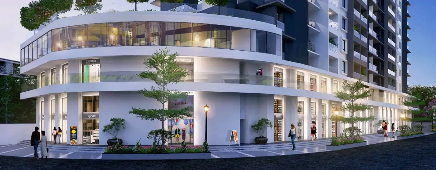 Crestline Shreshth Kiwale Shops Image